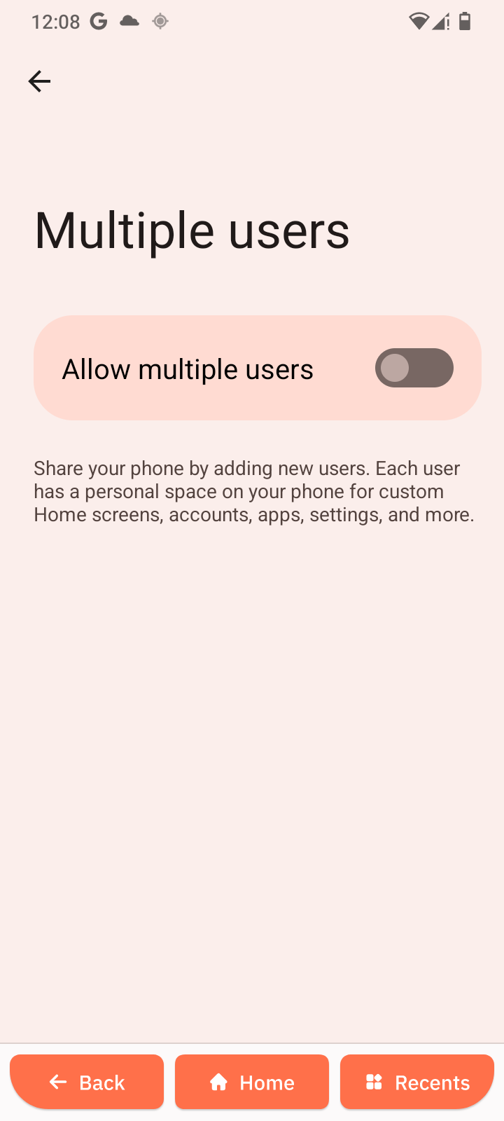 Multiple Users