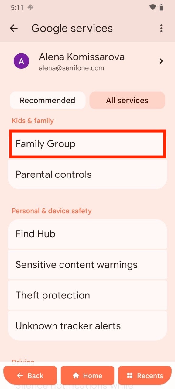 Family group