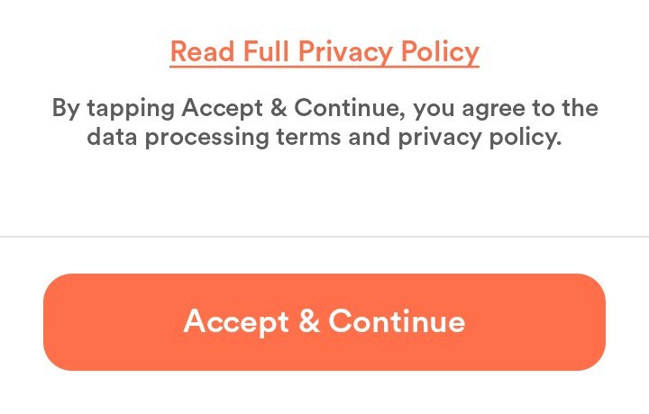 Privacy policy step illustration