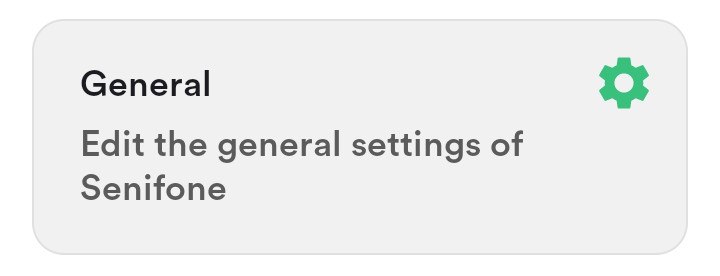 General Settings
