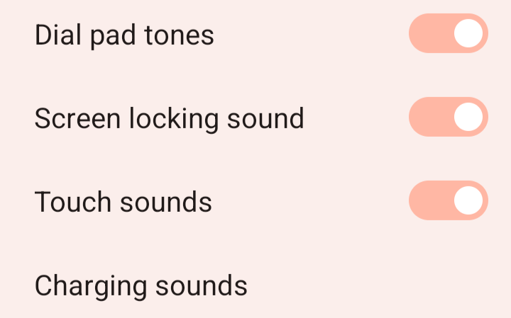 System Sounds