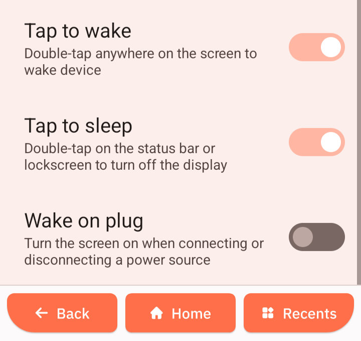 Wake/sleep/on plug