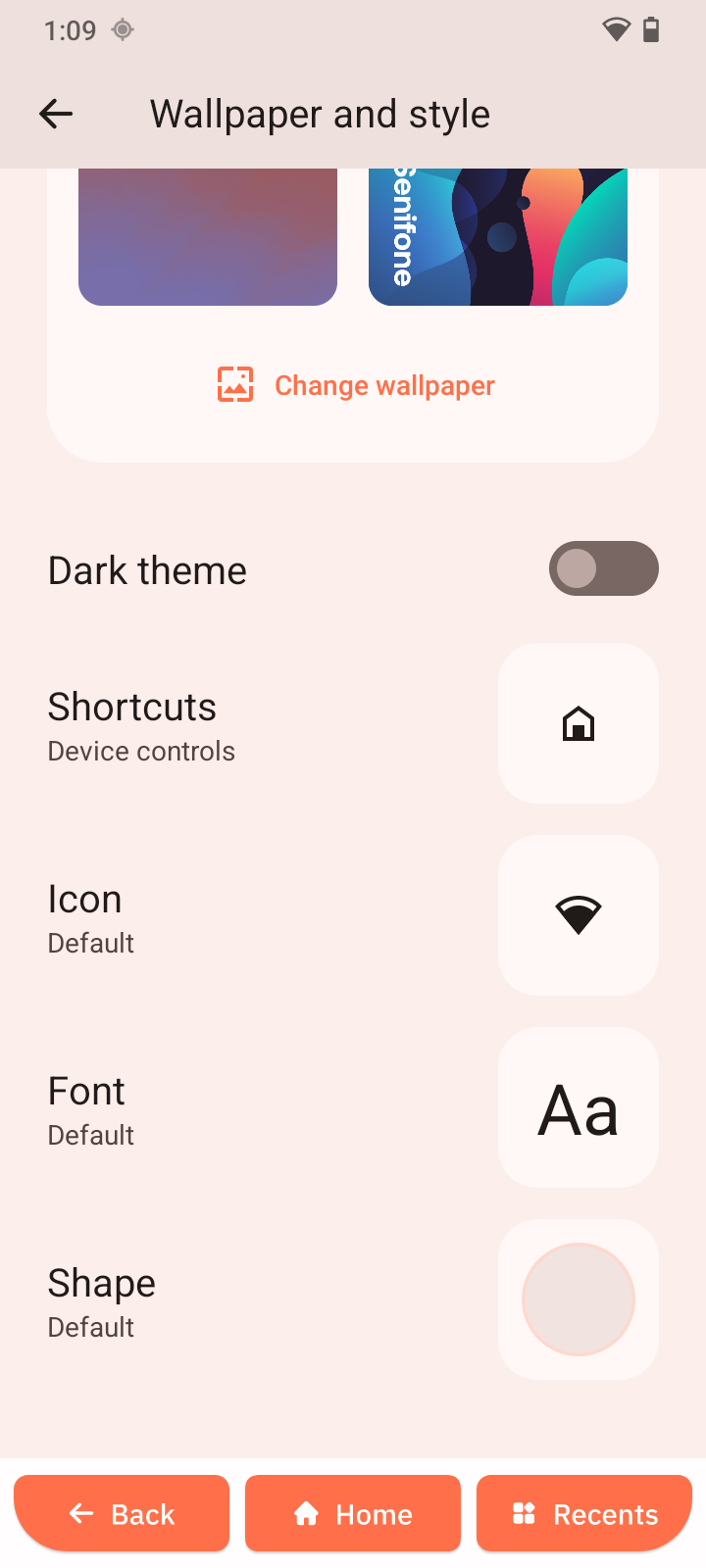 Wallpaper &amp; style