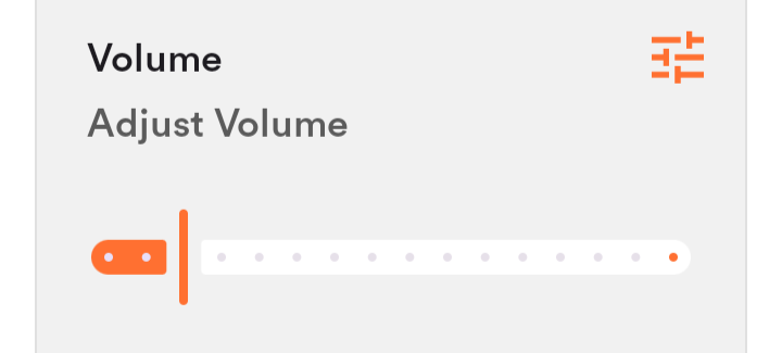 Volume options