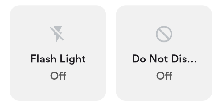 Flash Light and DND