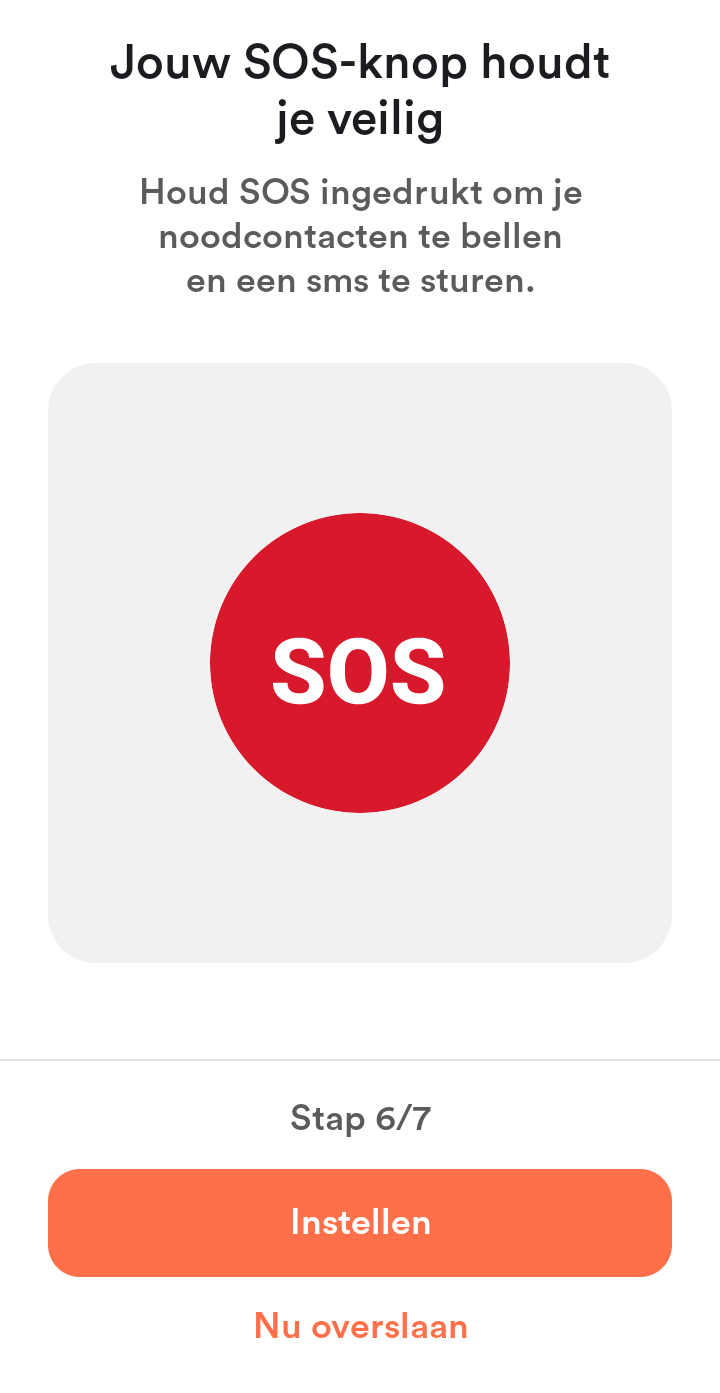 SOS settings