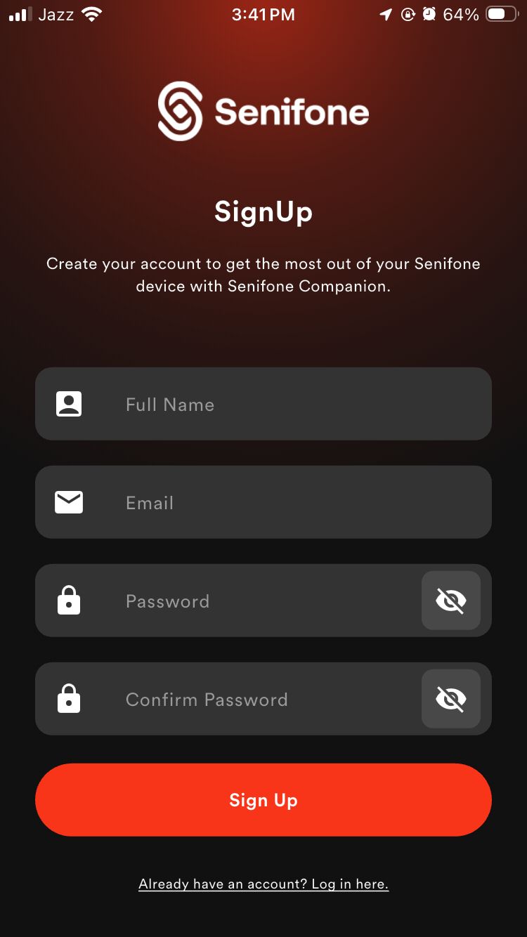 Sign Up