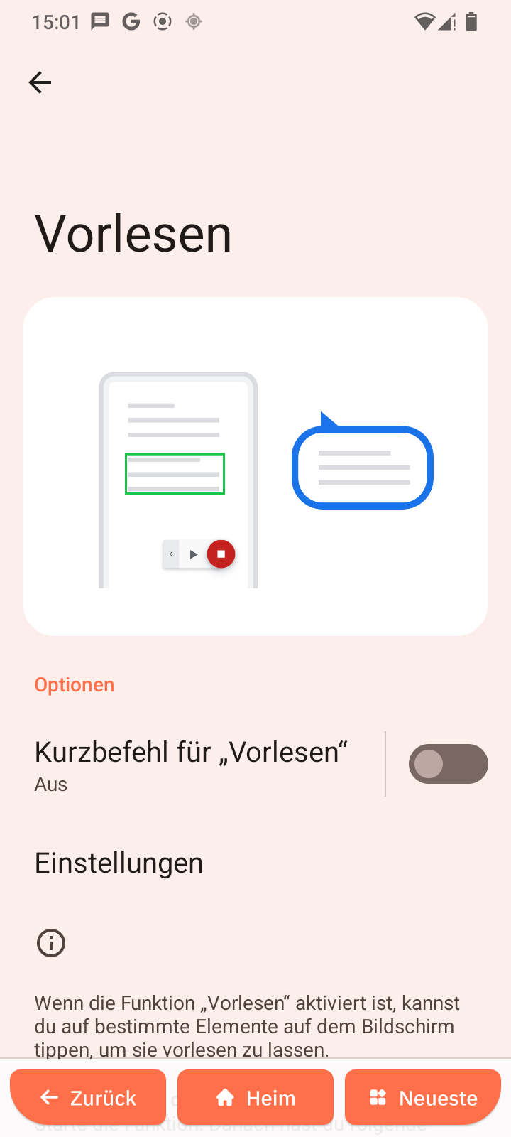 Vorlesen
