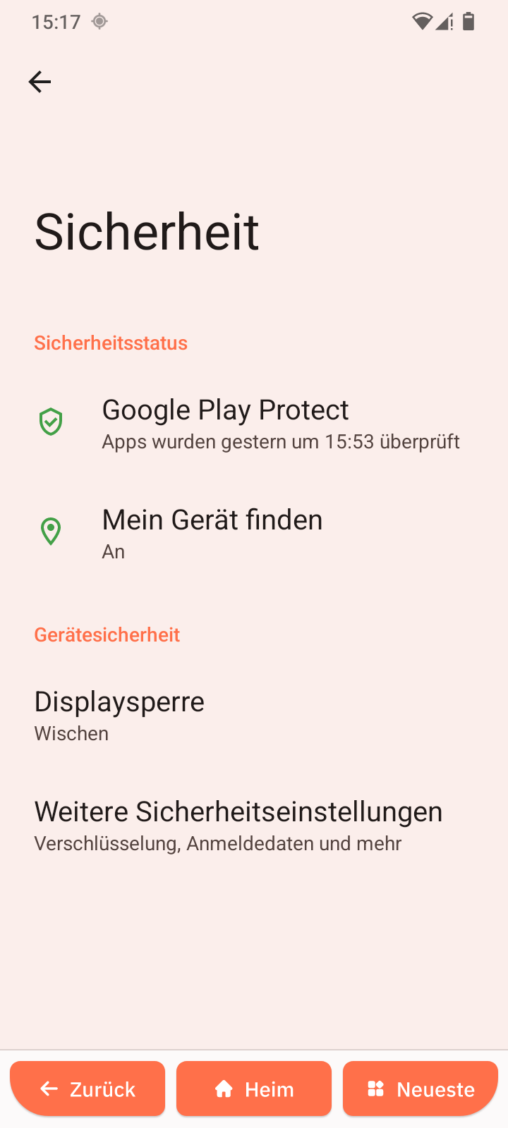 Sicherheit