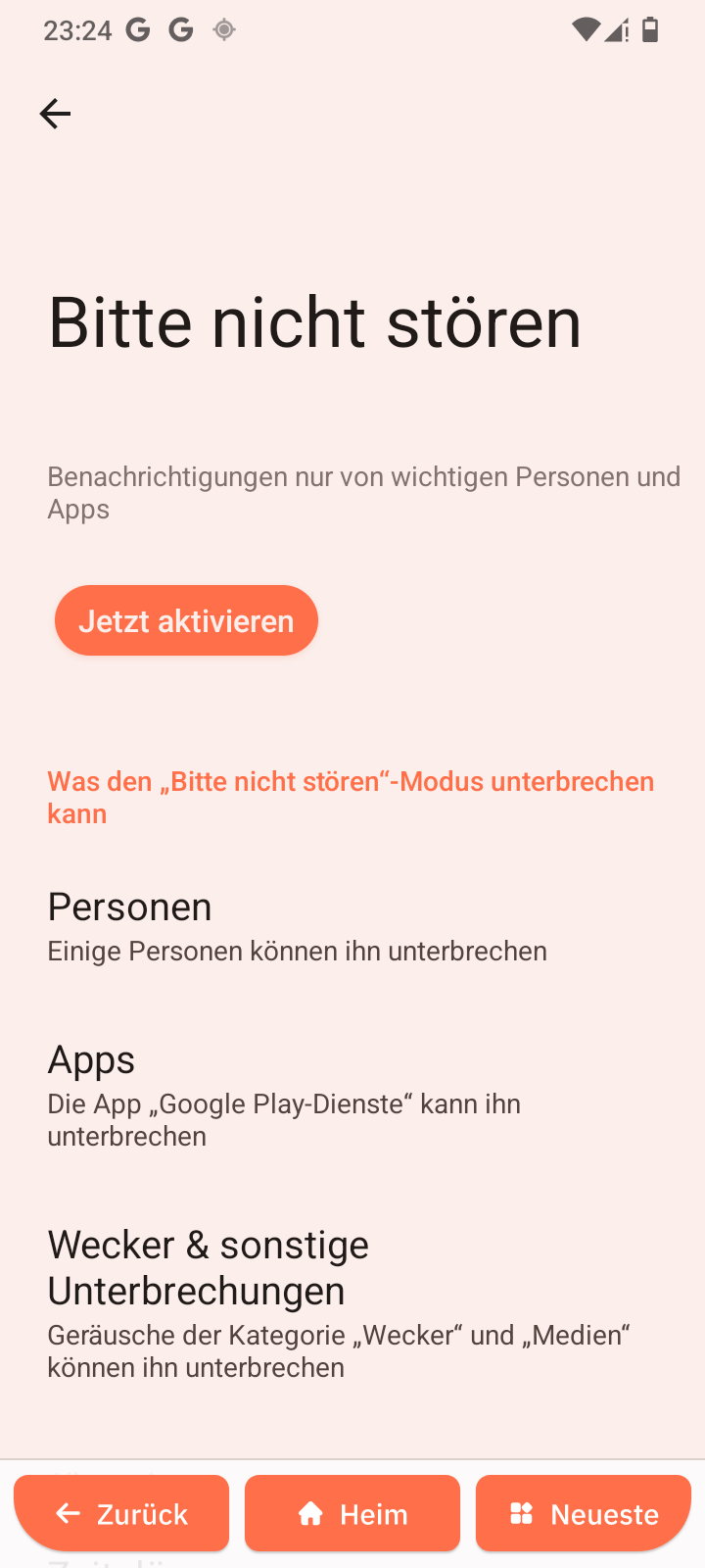 Nicht stören