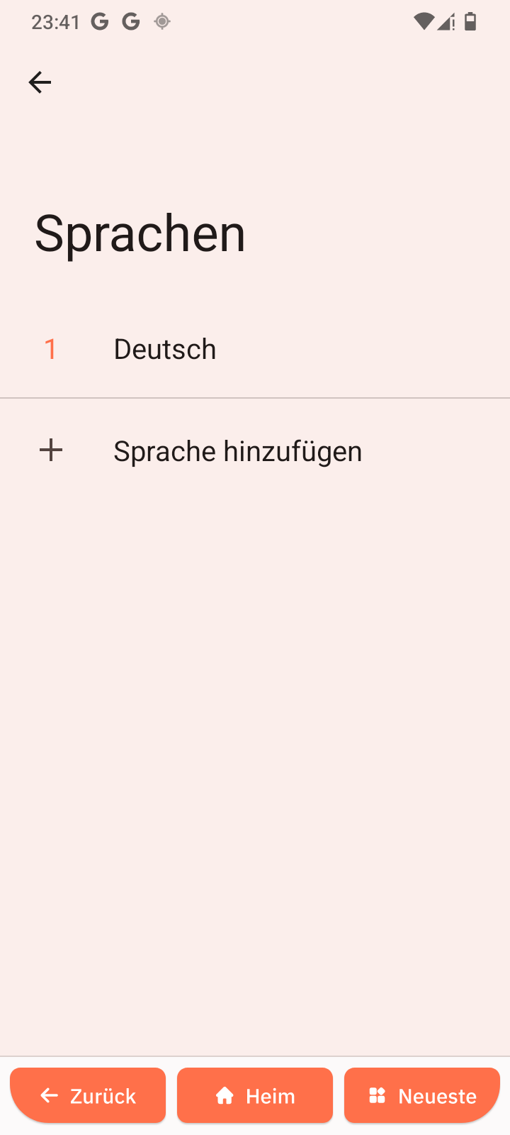 Sprachen