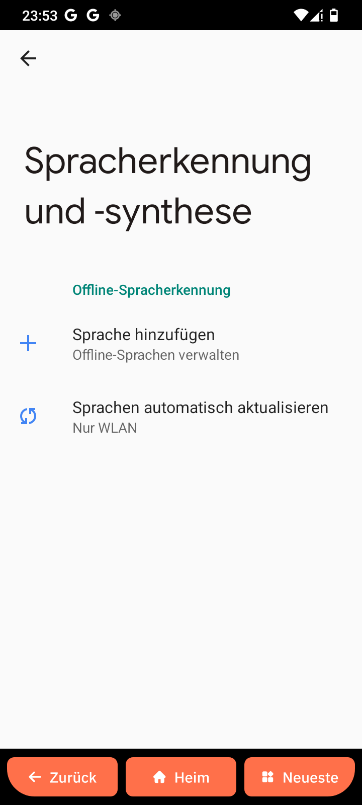 Spracheingabe