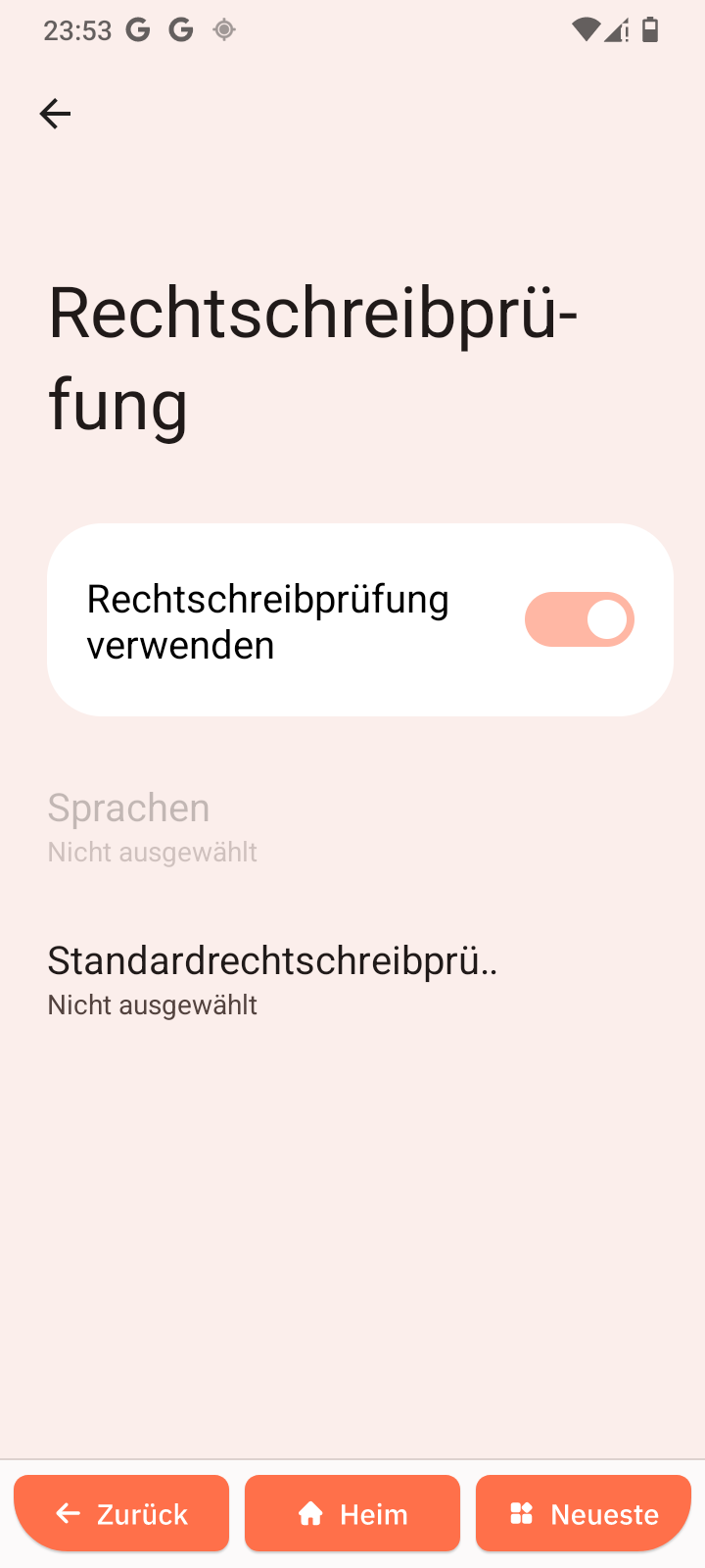 Rechtschreibprüfung