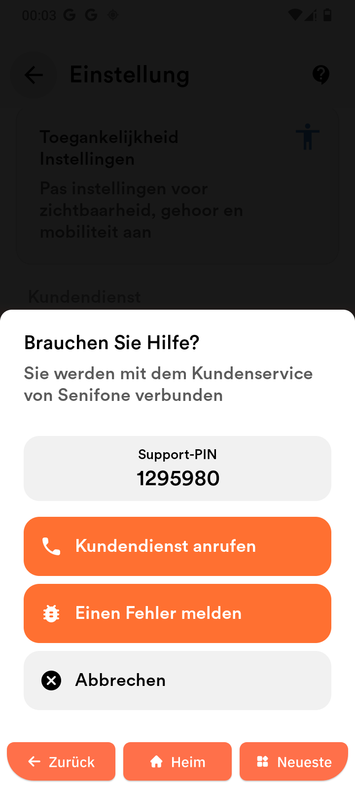 Hilfe benötigt