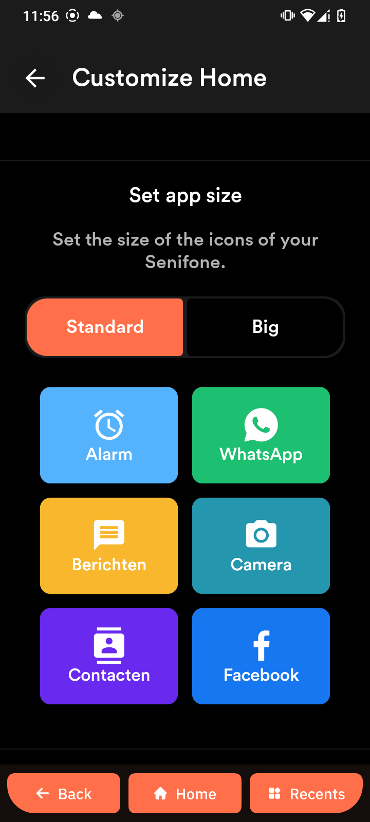 App-Größe