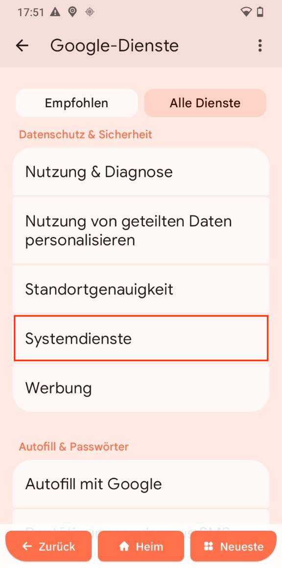 Systemdienste