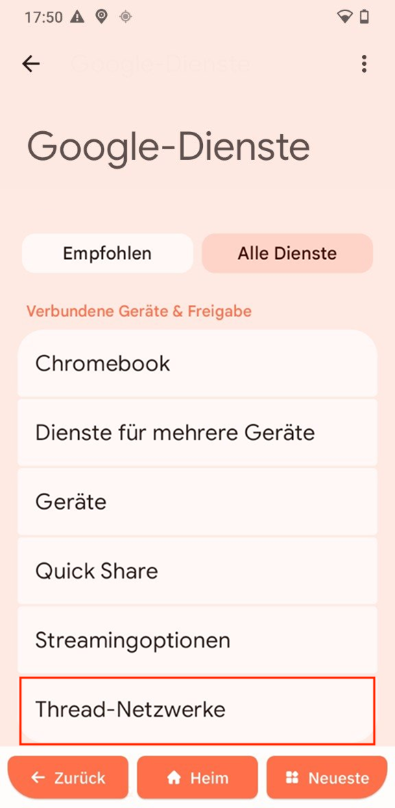 Thread-Netzwerke