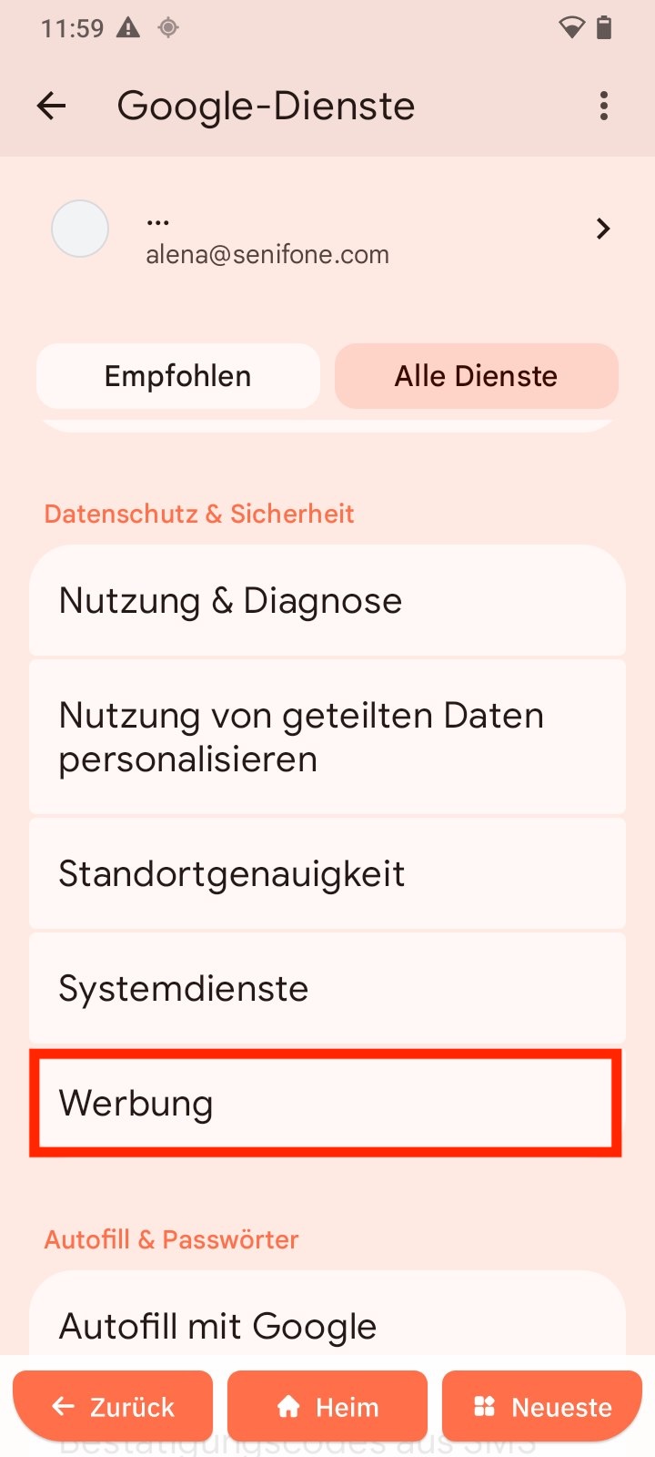 Werbung