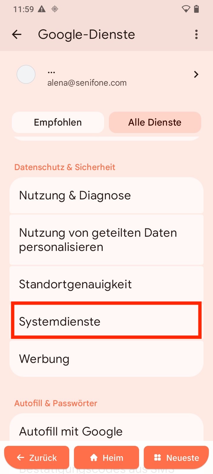 Systemdienste