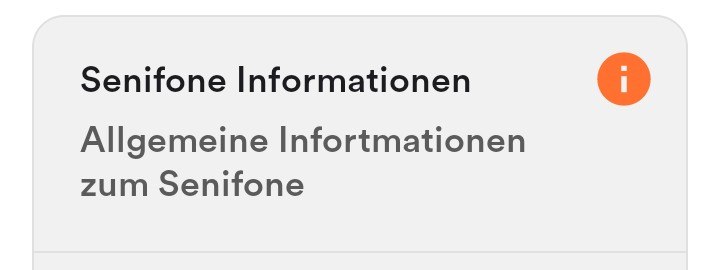 Senifone-Informationen