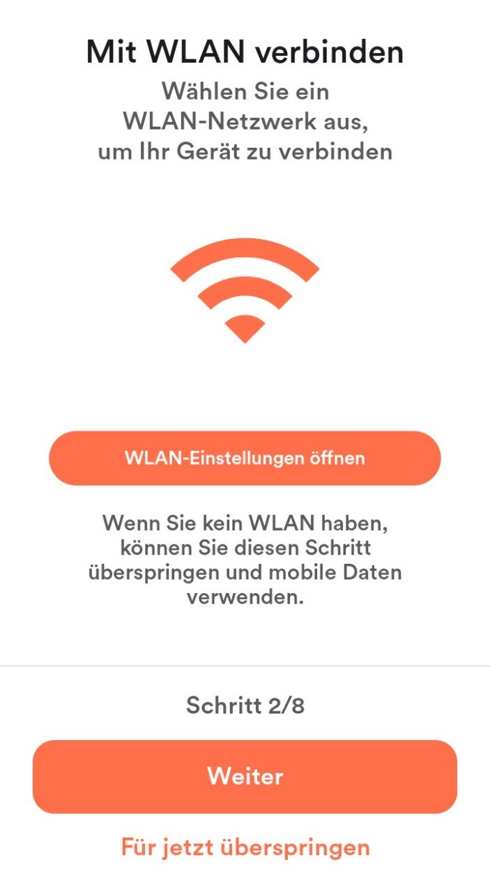 WLAN-Netzwerkauswahl