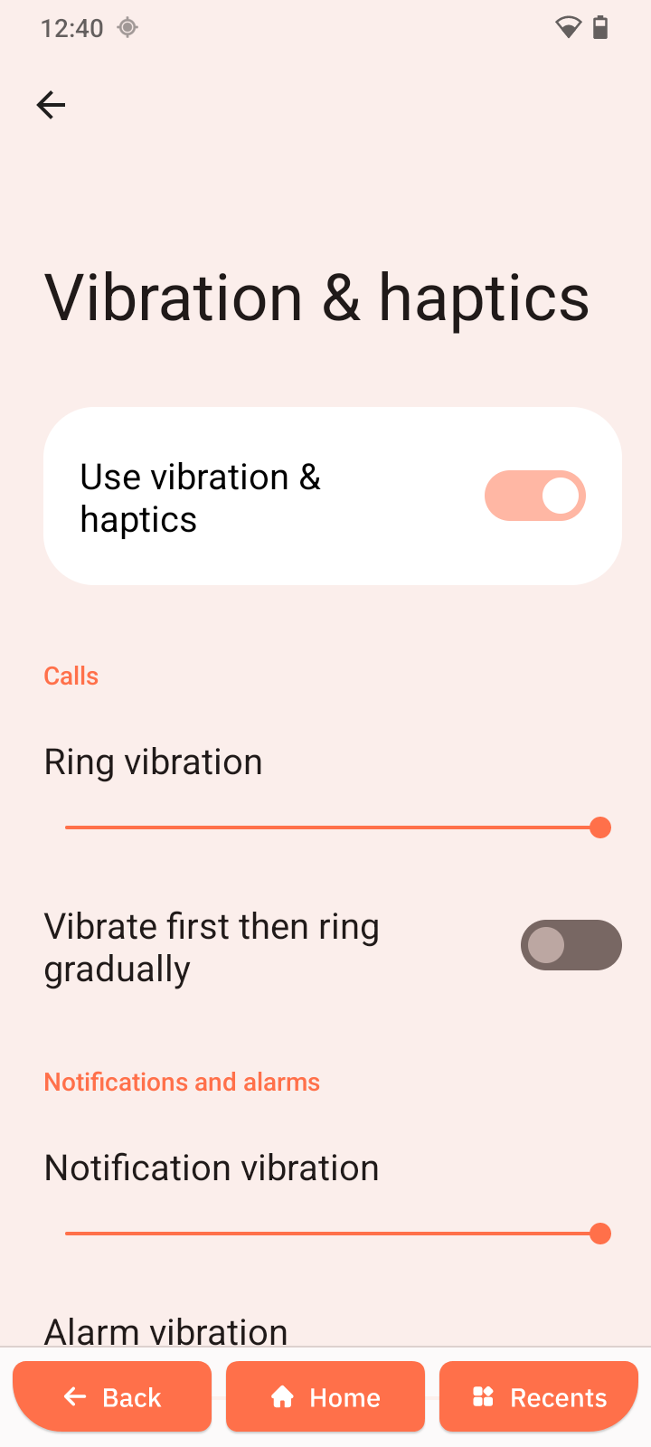 Vibration und Haptik