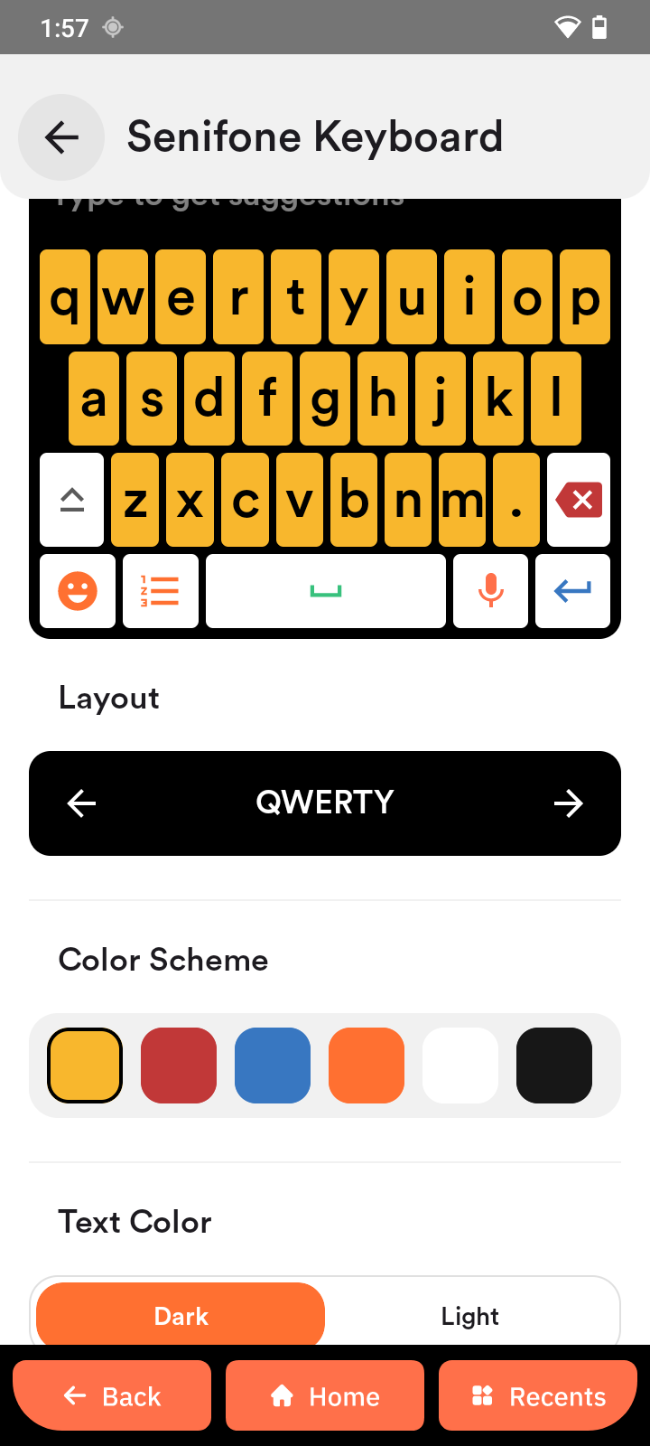 Tastaturlayout
