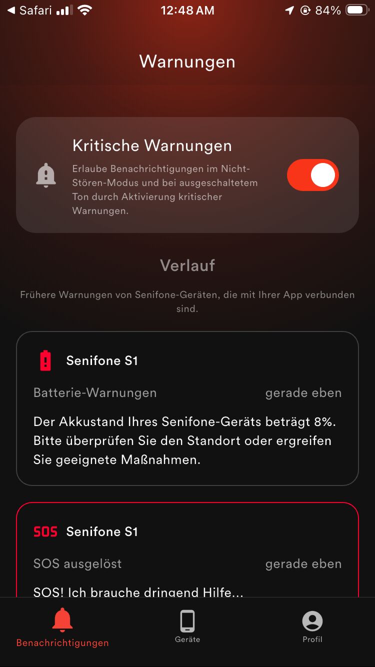 Kritische Warnungen