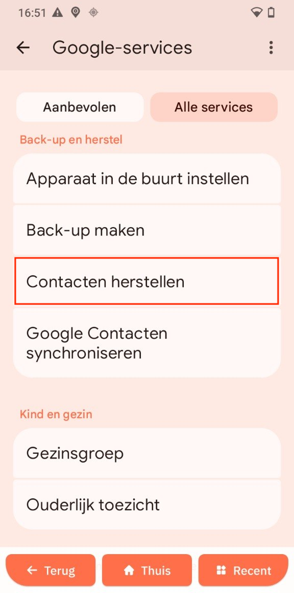Contacten herstellen