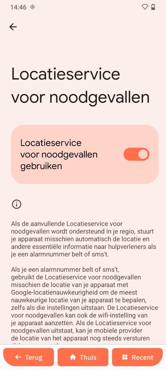 Locatieservice voor noodgevallen