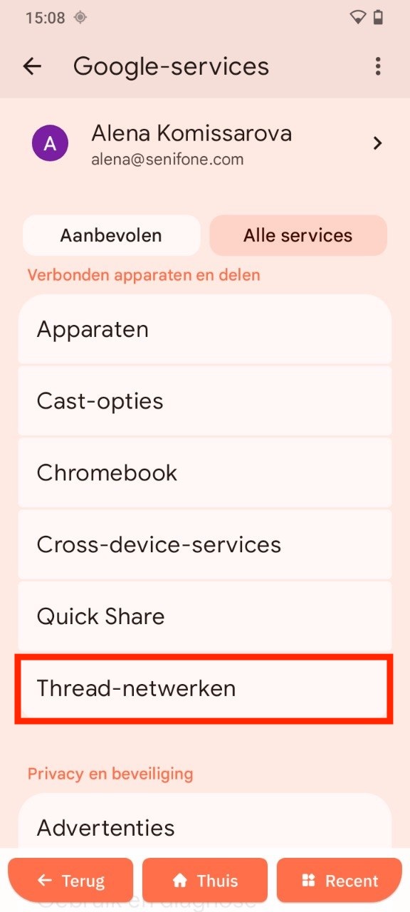 Thread-netwerken