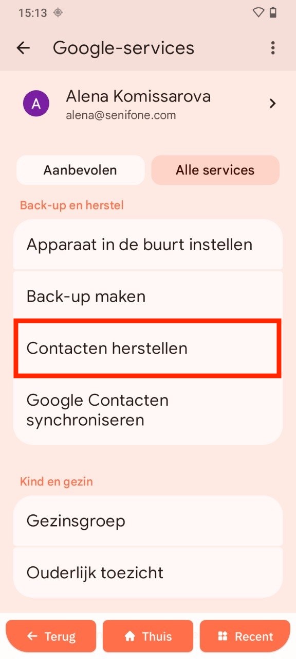 Contacten herstellen