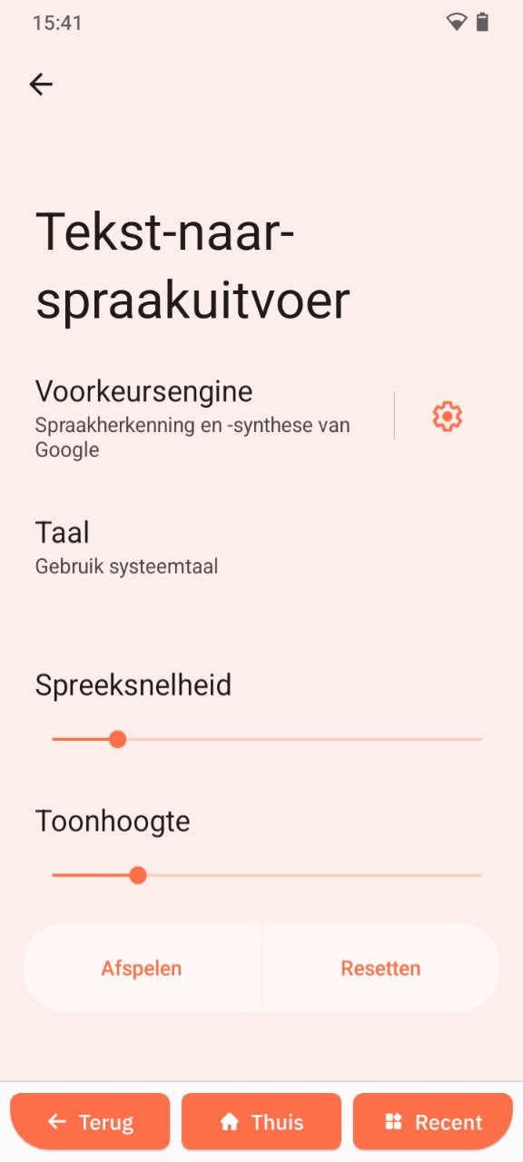 Tekst-naar-spraakuitvoer