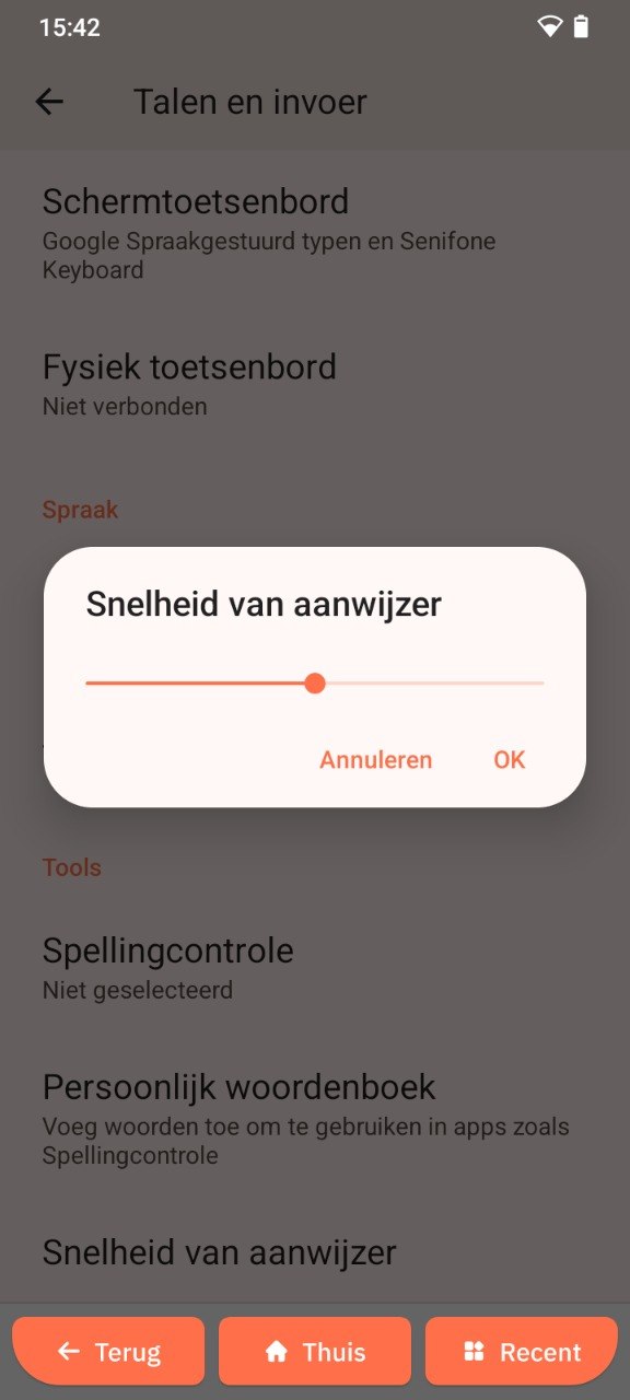 Aanwijzersnelheid