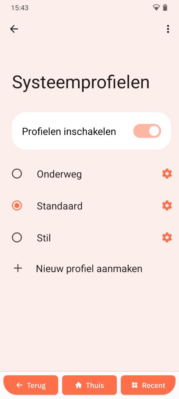 Systeemprofielen