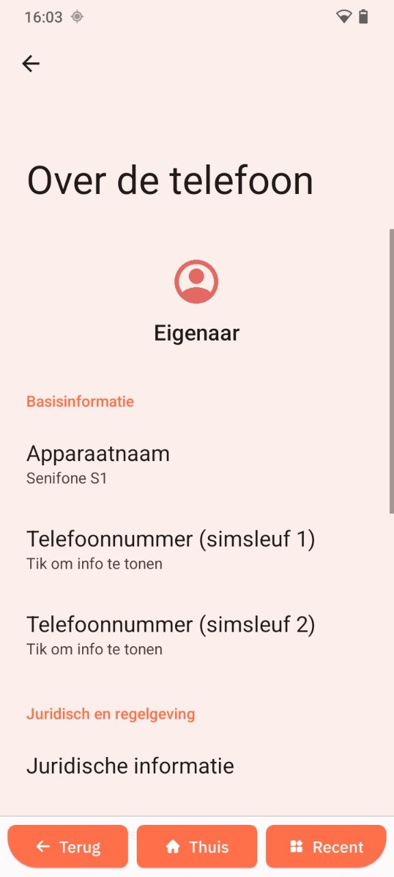 Overzicht Over de telefoon