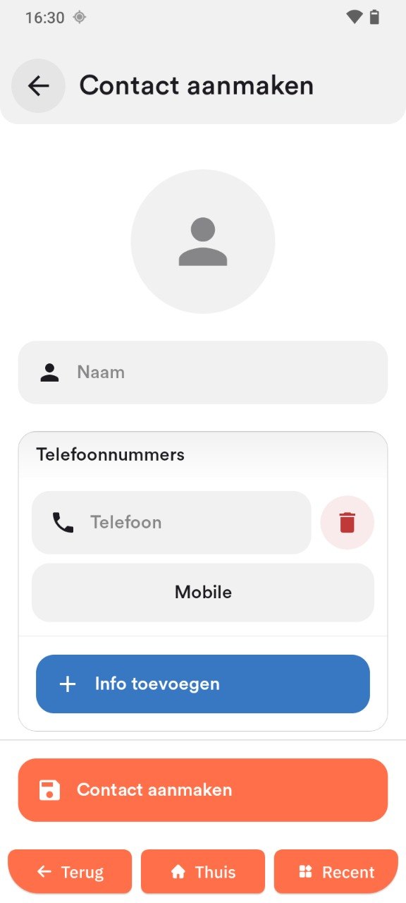 Contact maken