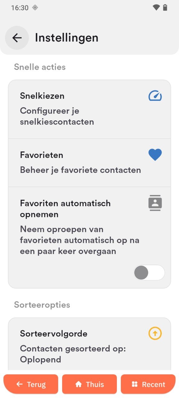 Snelle acties