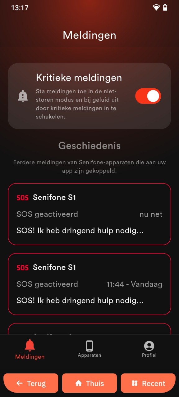 Kritieke waarschuwingen