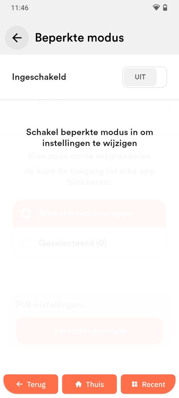 Beperkte modus3
