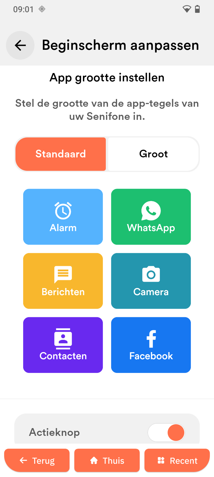 App-grootte