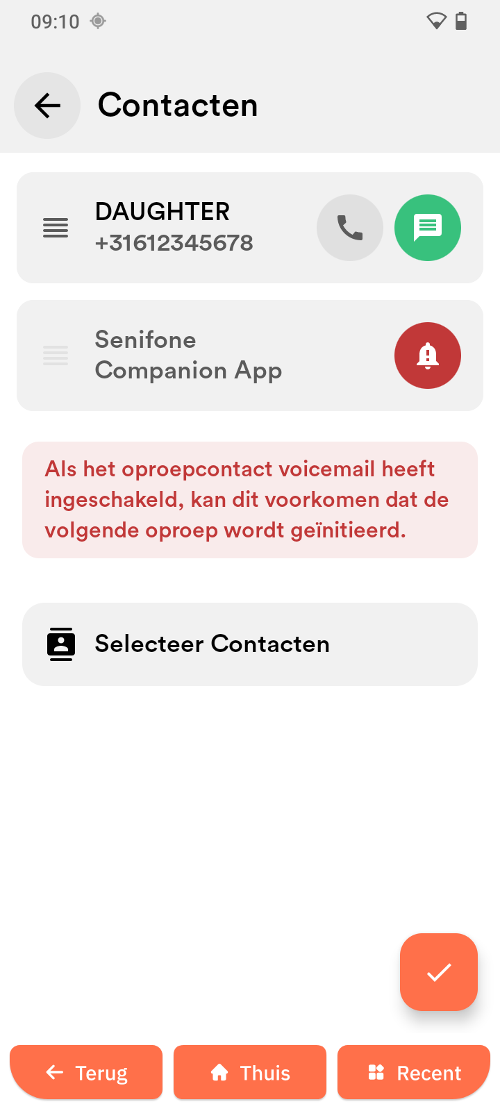 Contacten
