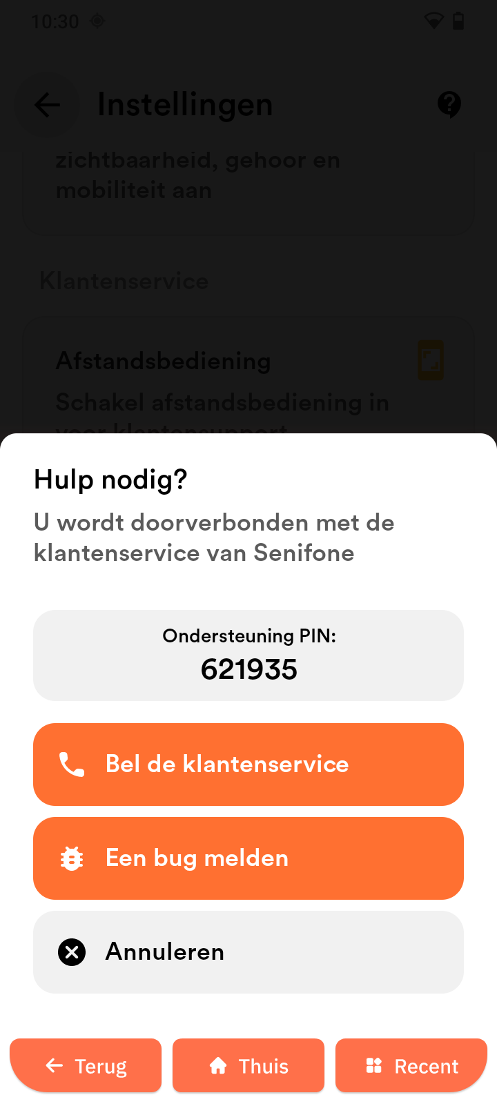 Hulp nodig