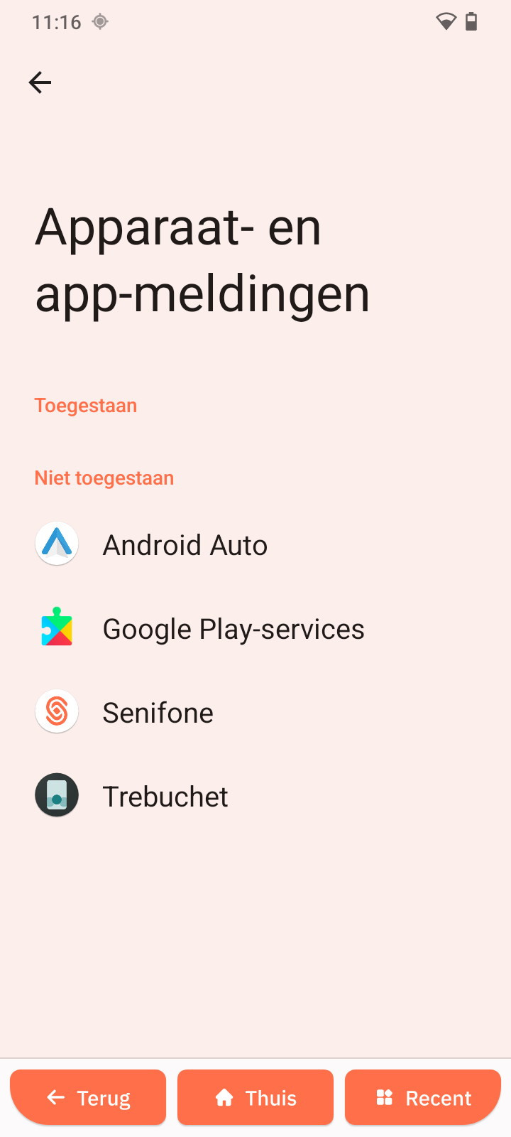 Apparaat- en app-meldingen