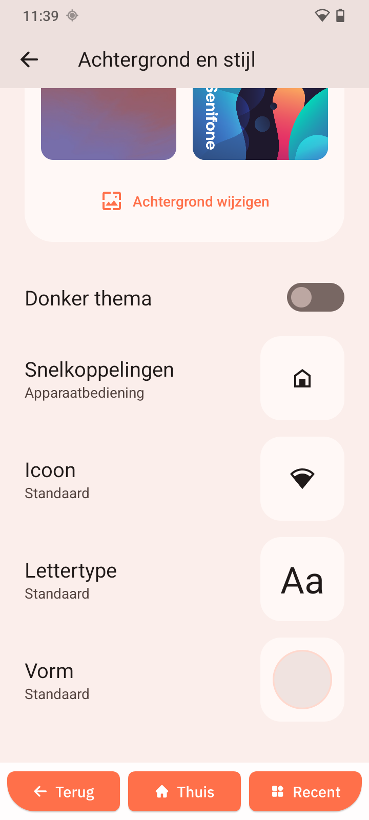 Achtergrond en stijl