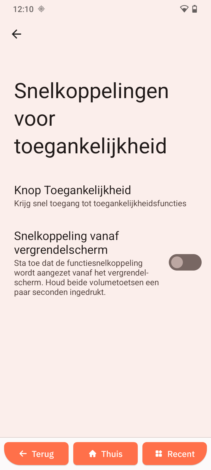 Snelkoppelingen voor toegankelijkheid