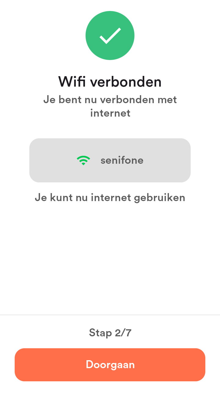 Wifi selectie